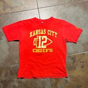VTG Kansas City Chiefs Red Kids T-Shirt perfect to be worn as a baby tee